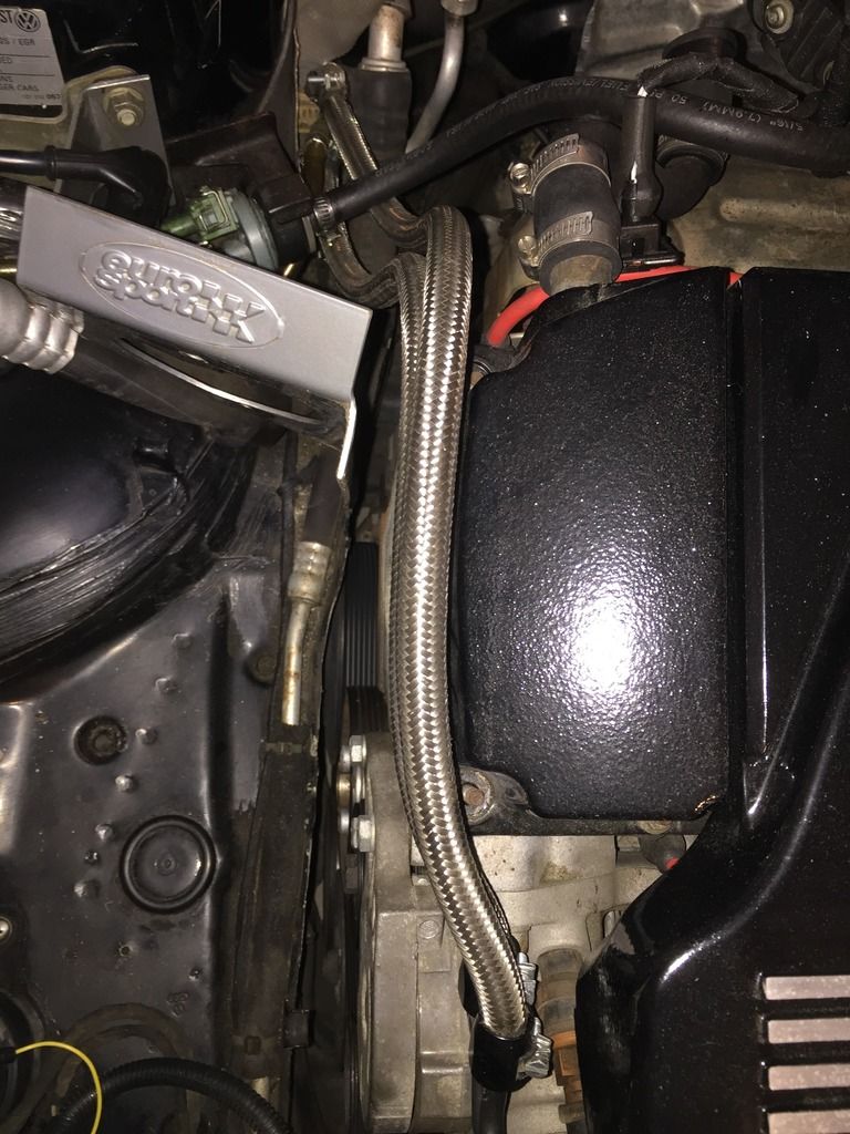 VR6 Stainless Steel Braided Fuel Lines VW Vortex Volkswagen Forum